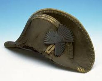 Royal Navy Bicorne With Gold Trim 