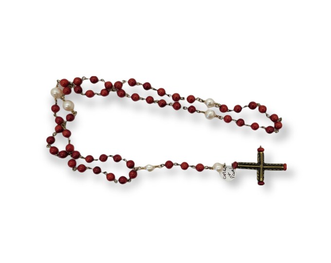 Catherine of Cleves Cross on Standard Rosary - Psalter