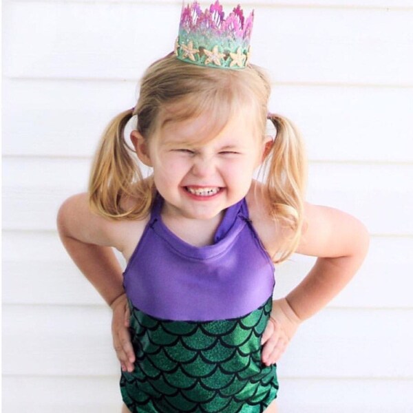 Princess Bathing Suit Babies Etsy UK