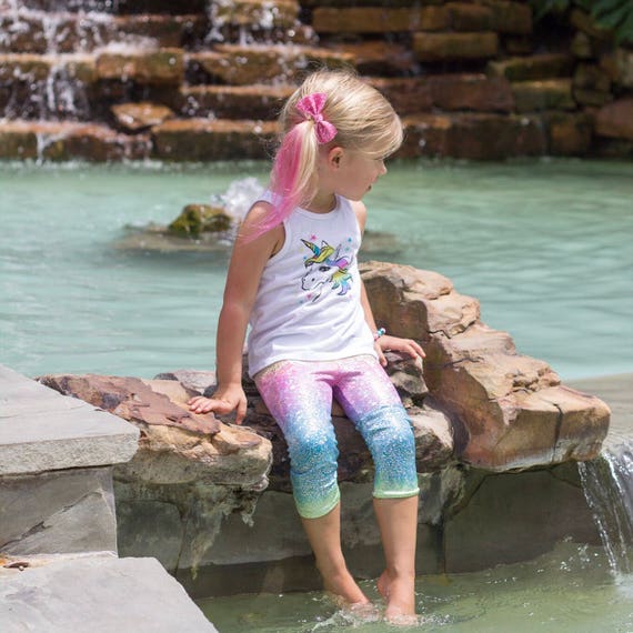 little girl capri leggings