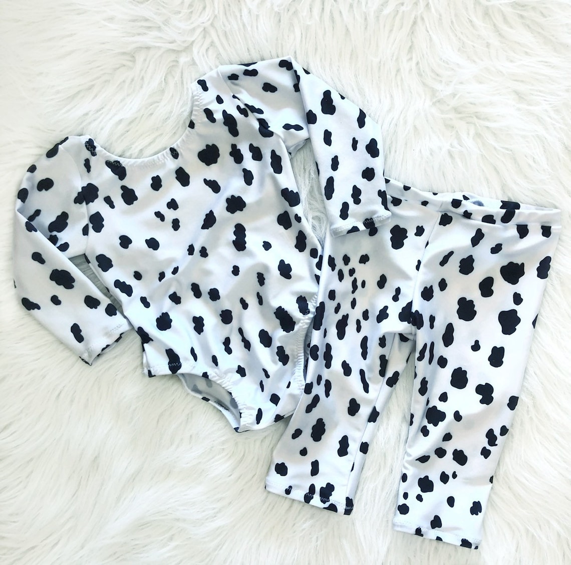 Dalmatian Leotard Animal Print Leotard Halloween Costume Etsy