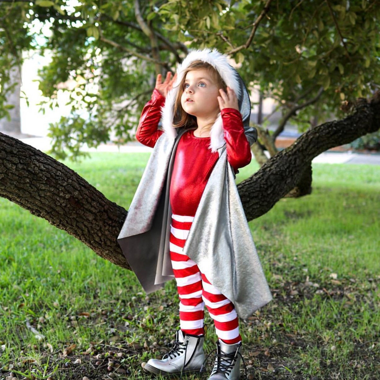 Girls Holiday leotard metallic leotard Christmas bodysuit Etsy