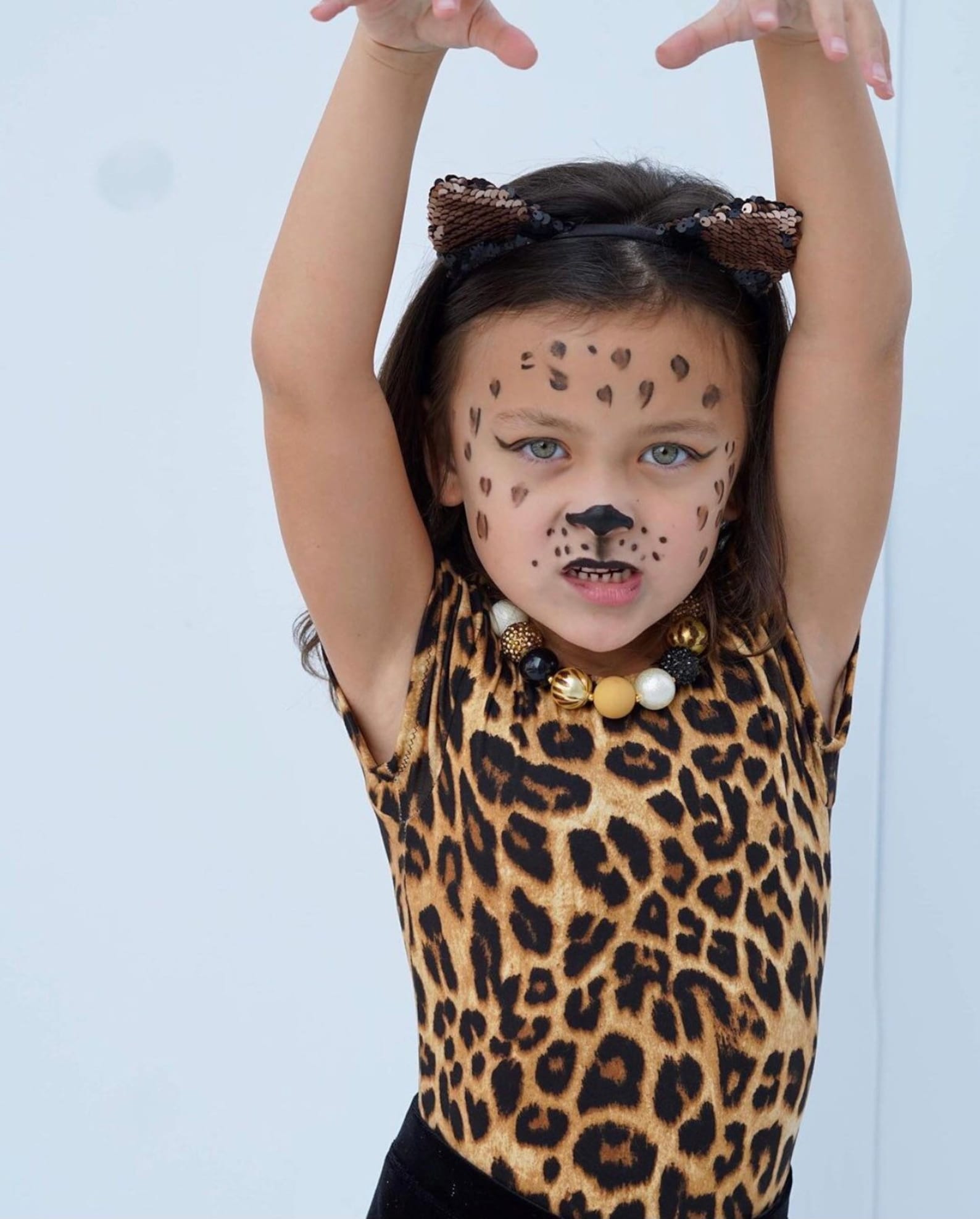 Leopard Costume Animal Print Leotard Baby Toddler Girls Etsy UK