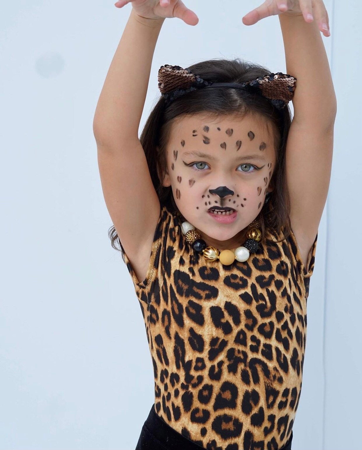 Leopard Costume Animal Print Leotard Baby Toddler Girls - Etsy