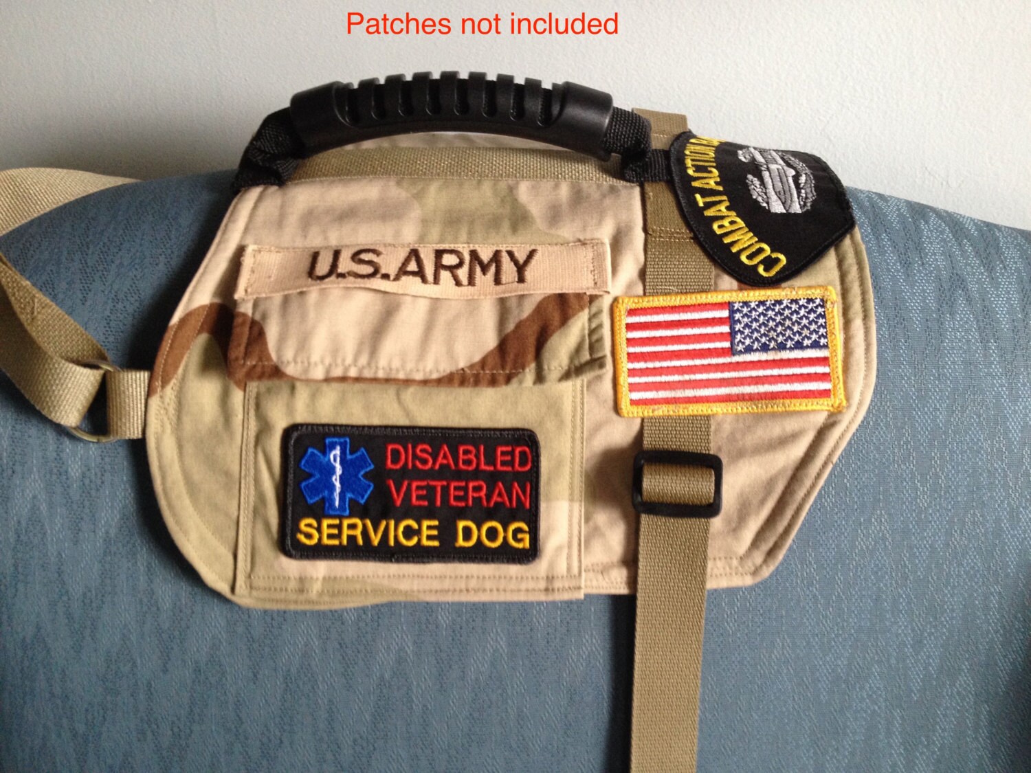 Vests for Vets Custom Handmade Service Dog Vests Made From Etsy