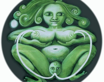 Gaia print 210mmx210mm