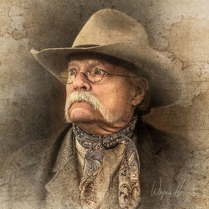 Samsung Frame TV Art | Western Cowboy Style | 4K Vintage Cowboy Photograph - Art for TV & Computer | Vintage Cowboy | K4 Studios