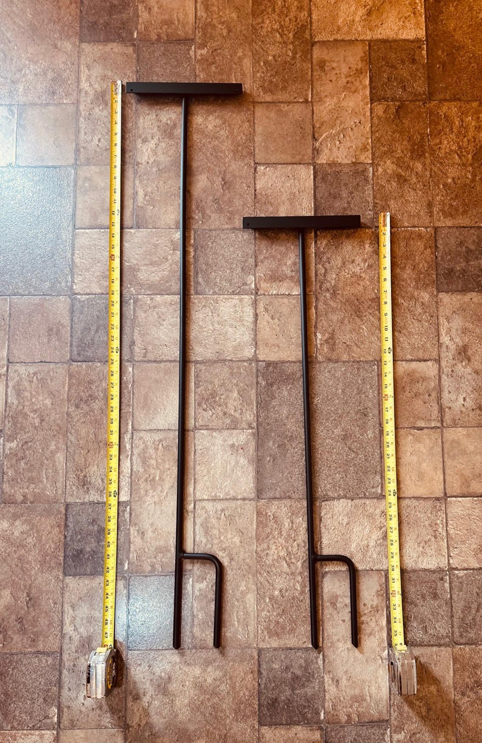 Wrought Iron Sign Stake: Heavy Duty Camping Sign Holder - Etsy