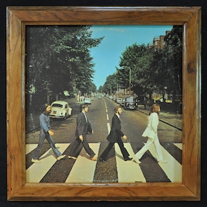 LP Album Frame, Figured Cherry