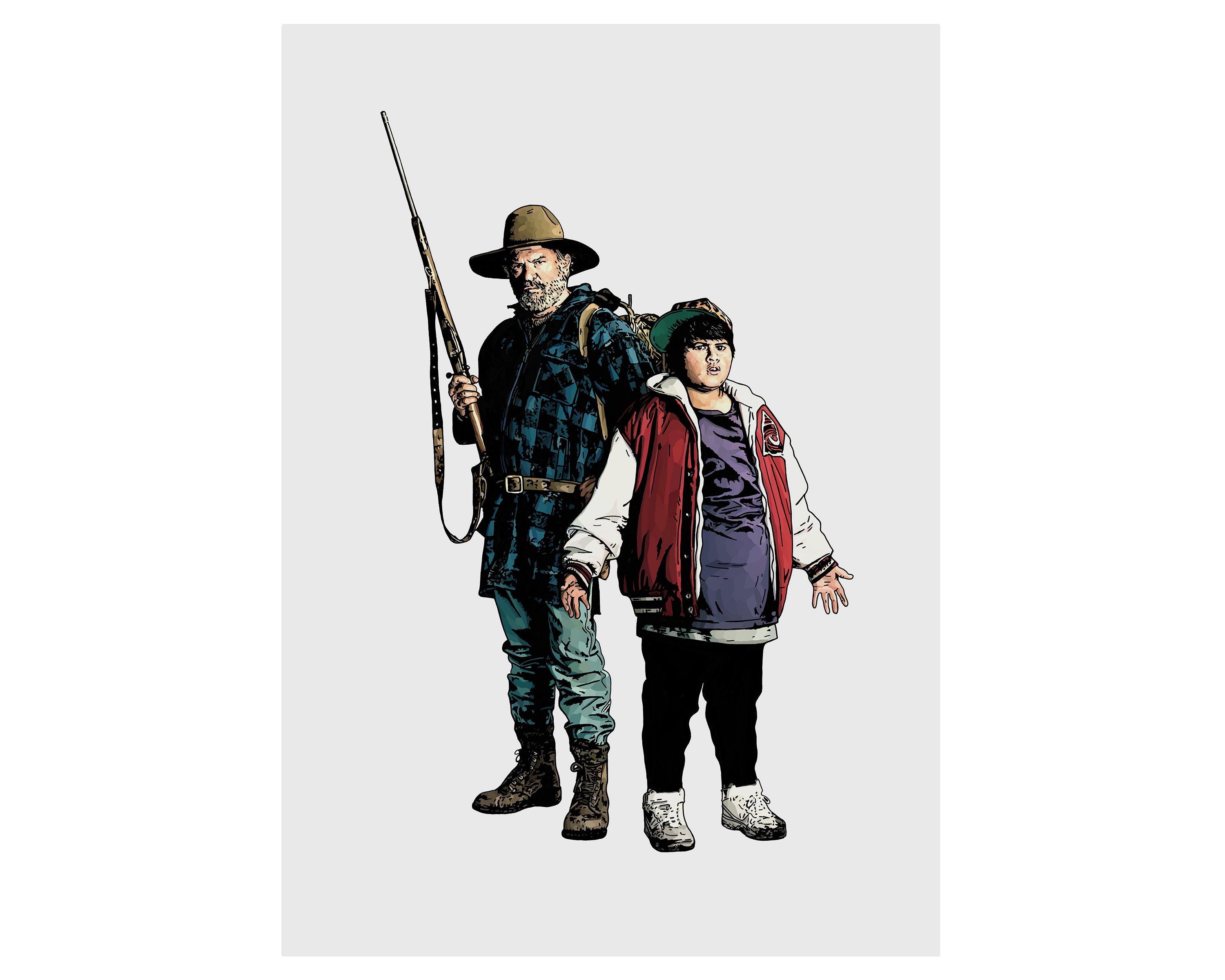 HUNT For The WILDERPEOPLE Ricky & Hec / Taika Waititi Etsy