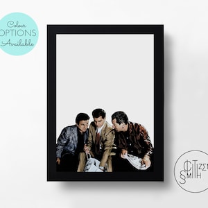 GOODFELLAS - Robert De Niro, Joe Pesci, Ray Liotta - Martin Scorsese - Black And White/Colour - Hand-Drawn Film Art Print/ Movie Poster
