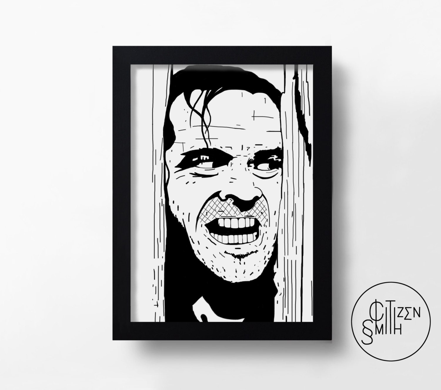 The Shining Here S Johnny Jack Nicholson Stanley Etsy Denmark