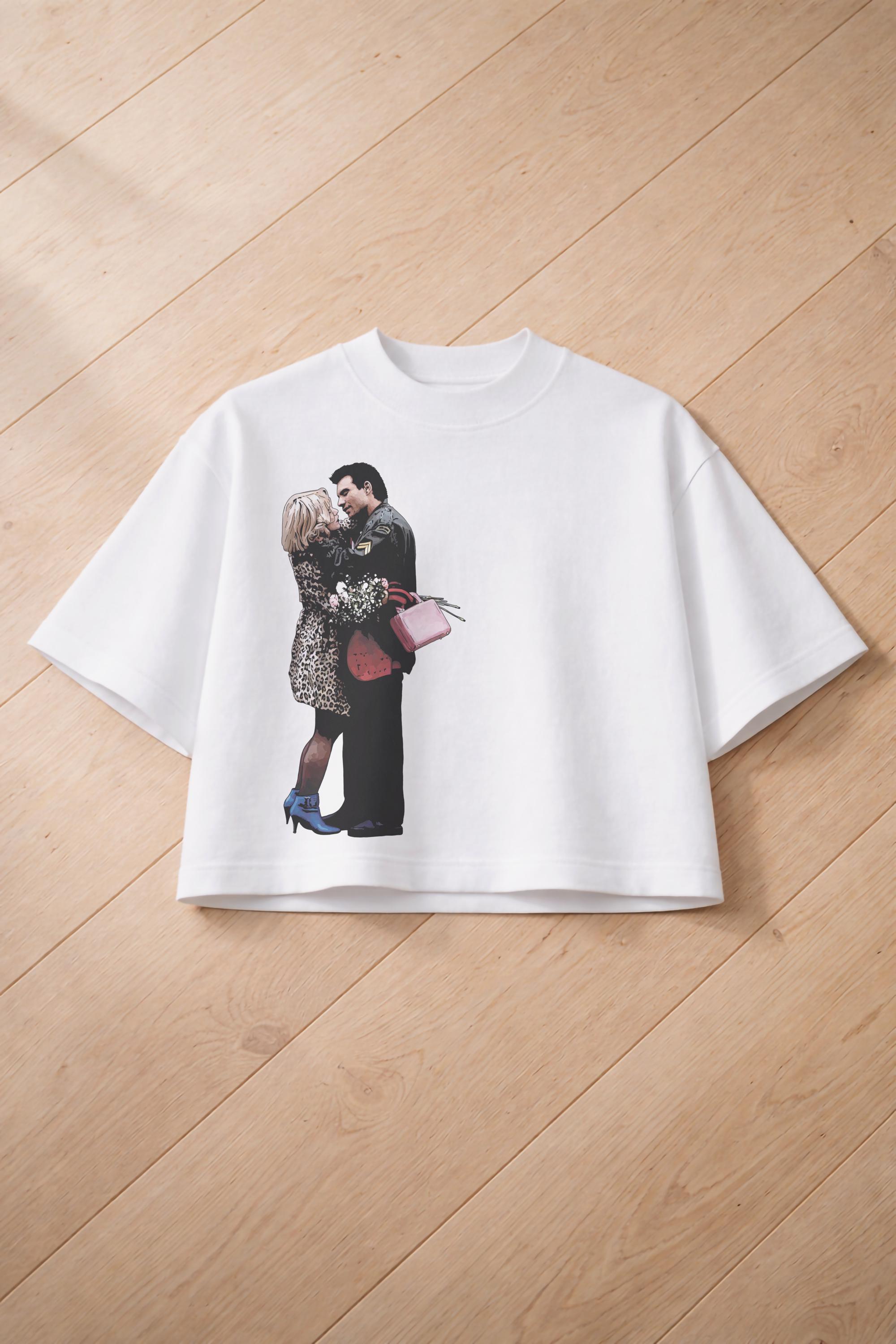 True Romance T-shirt - 90s Cult Movie Premium Oversized Cropped