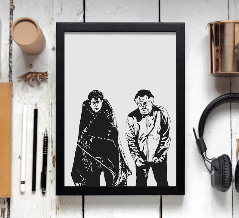 Art & Collectibles Music & Movie Posters HandDrawn Art Print TV Poster