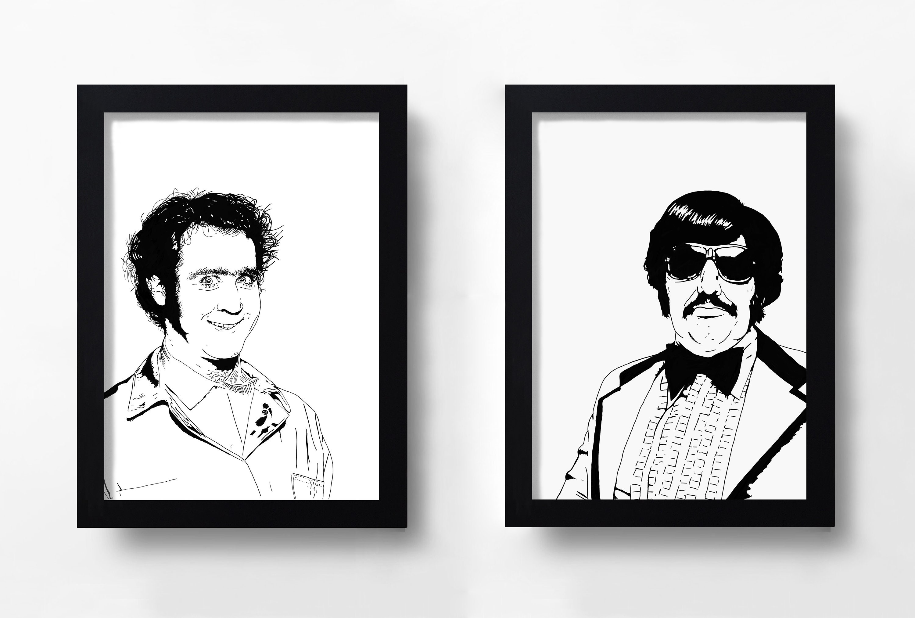 ANDY KAUFMAN Set of 2 or Single Print Options Latka | Etsy