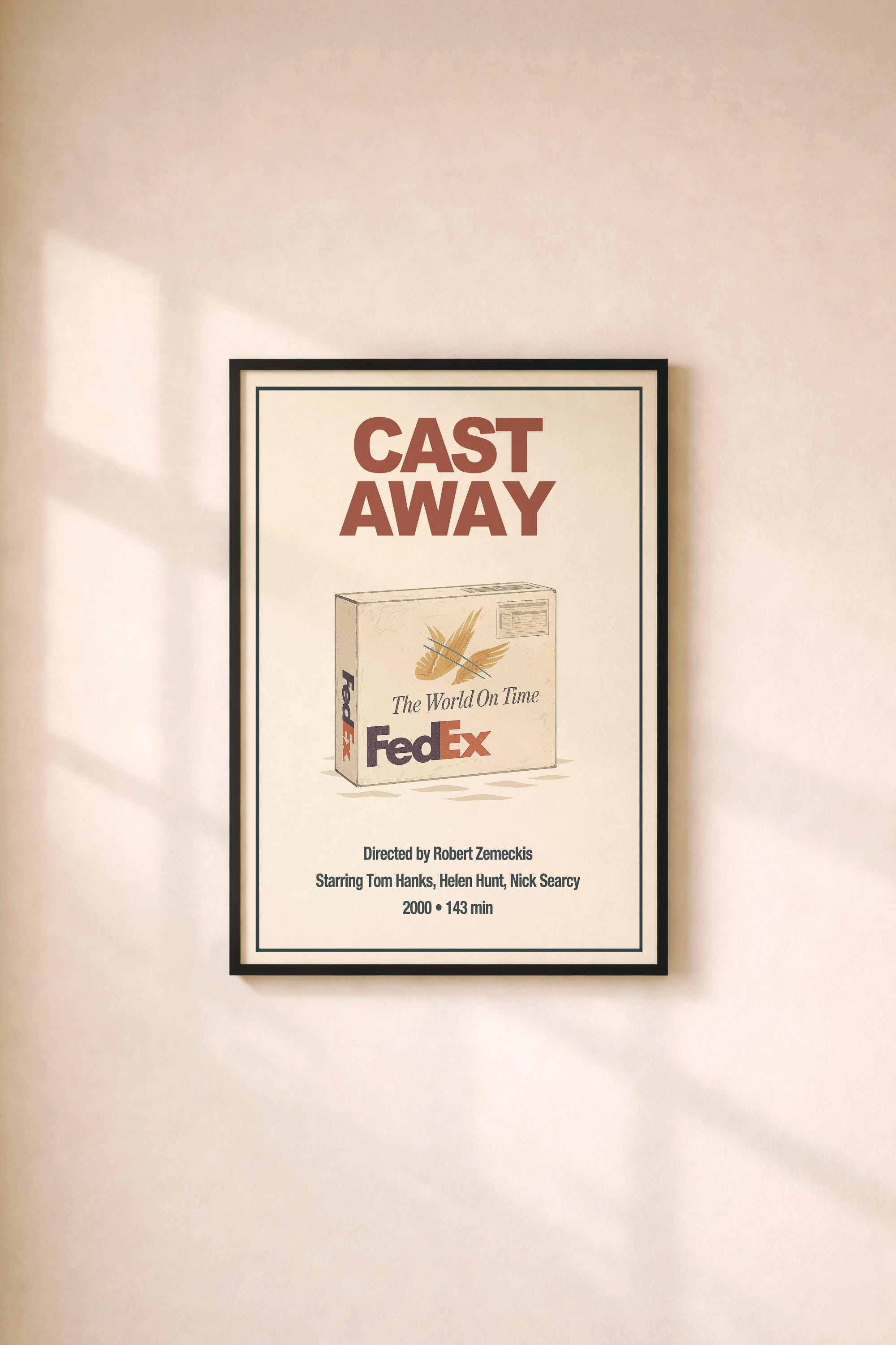 Cast away poster - Etsy 日本