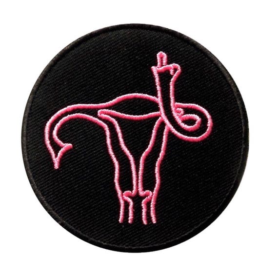 Feminist patches fist symbol girl power,uterus patches,feminist symbol solidarity fist patch ironic patches,grow a pair women/'s rights