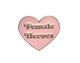 Weibliche Helden feministische Pin - Emaille Pins - Pin - Feminismus - feministische Patches - Mädchen Boss - Patch - Flair - Girl Power - Kawaii - Anstecknadeln
