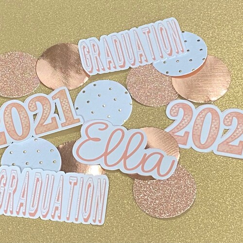 Boho Blush Rose Gold Graduation Party Signs GRADUATION PARTY Etsy