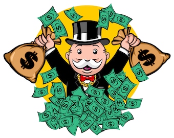 GET MONEY 3, PaperChasers, MONOPOLY, Hustle, Cash, Money Makers, Png & Jpg, Downloads Only, Digital Files!!