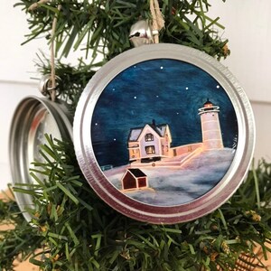 Nubble Lighthouse ornament image 2