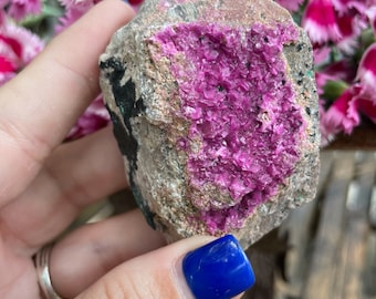 Cobalto Calcite, Pink Cobalto Calcite, Raw Cobalto Calcite