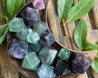 Rainbow Fluorite, Rainbow Fluorite Geo, Fluorite Shape, Qty. 1