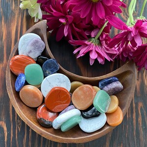Mixed Coins, MINI Pocket Stone, Qty. (1) SMALL Coin