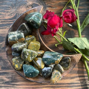 Ocean Jasper, Ocean Jasper Tumble, Qty. 1