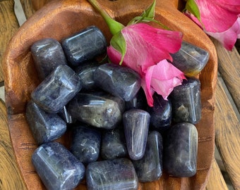 Iolite Tumble, Iolite, Qty. 1 Large Tumble