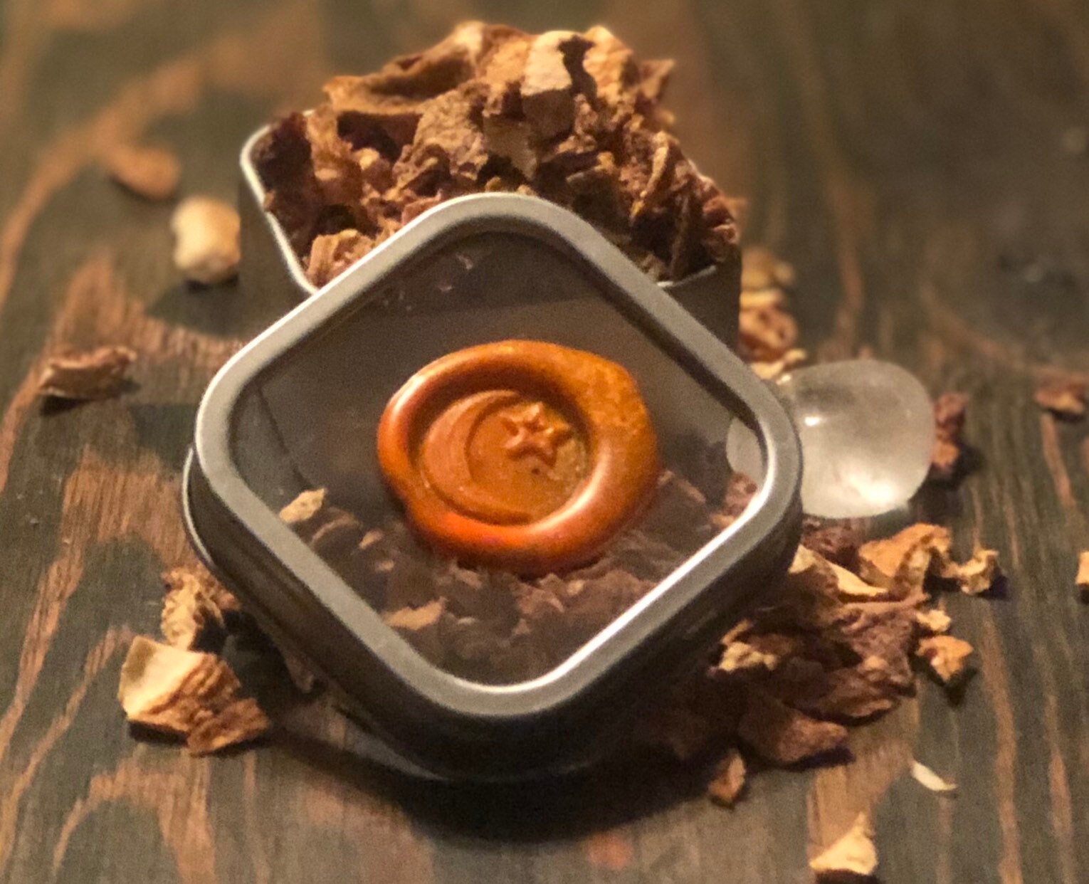 Dried Orange Peel, Organic Orange Peel, 2 Ounce Tin