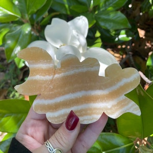 Orange Calcite, Orange Cloud, Sherbet Calcite, Moon Crystal, Orange Calcite Carving