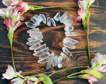 Lemurian Quartz, Lemurian, Lemurian Quartz Point, Lemurian Lasers, Qty. (3) SMALL POINTS