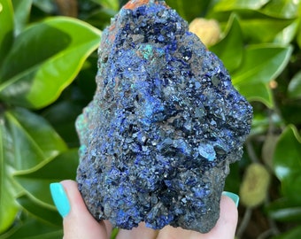 Azurite Malachite, Azurite Cluster, Rough Azurite Malachite
