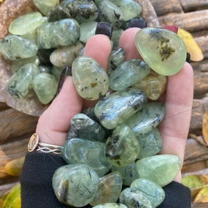 Prehnite, Prehnite Tumble, Qty. 1