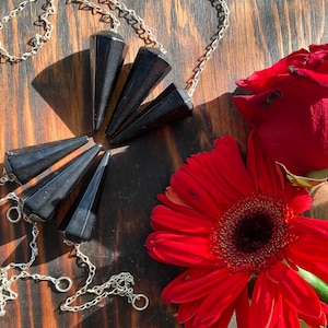Black Obsidian Pendulum, Pendulum, Obsidian Pendulum, Qty. 1