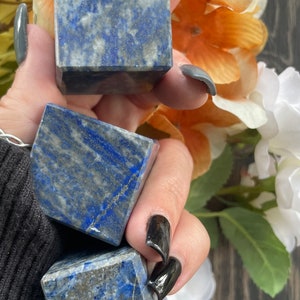 Lapis Lazuli, Lapis Cube, Qty. 1