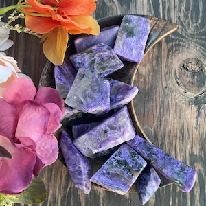 Charoite, Charoite Tumbles, Qty. 1