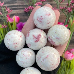 Cinnabar Sphere, Qty. 1