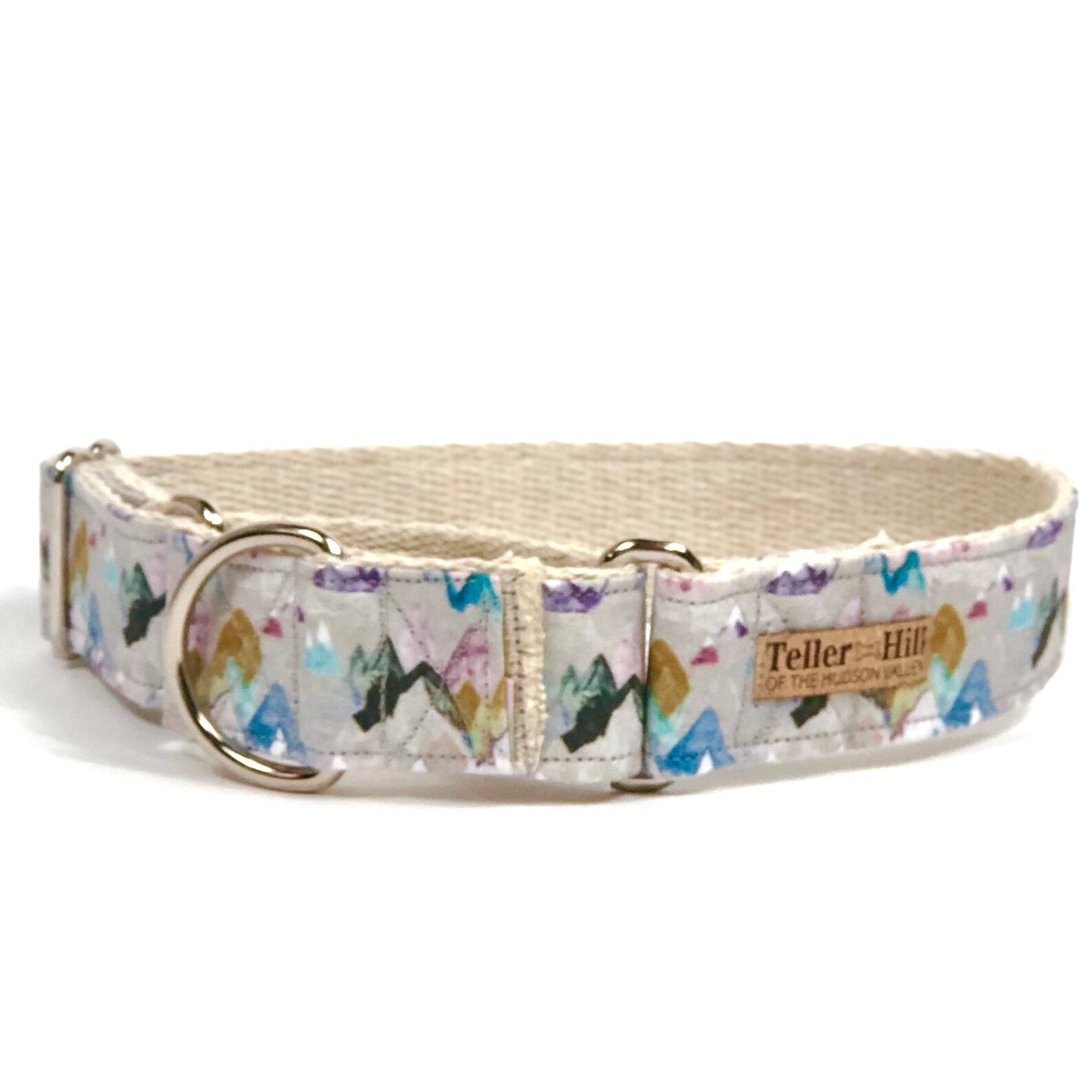 Buckle Martingale Collar Hemp Dog Collar Mountain Dog Collar Etsy