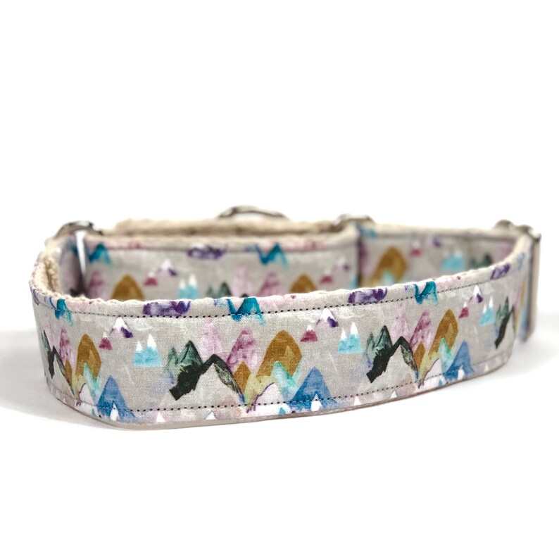Buckle Martingale Collar Hemp Dog Collar Mountain Dog Collar Etsy