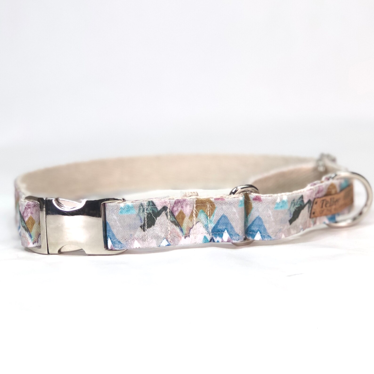 Buckle Martingale Collar Hemp Dog Collar Mountain Dog Collar Etsy