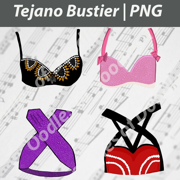 Tejano Bustier | PNG | Selena Quintanilla