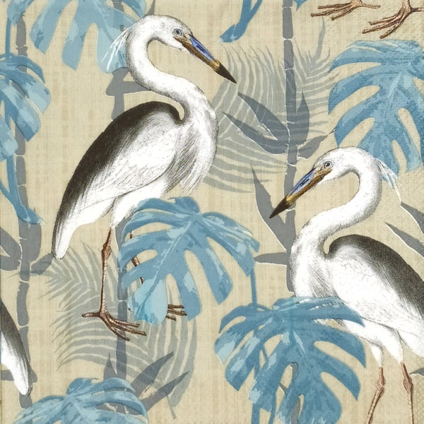 Heron Tissue Paper Etsy
