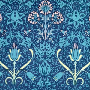 P555# 3 pezzi di tovaglioli di carta singoli per decoupage, fazzoletti artigianali, motivo fiori azzurri su sfondo blu scuro