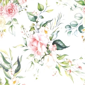 P099 # 3 Stück einzelne Papierservietten für Decoupage, Basteltücher, Pastell Grüne Rose Blumen Muster