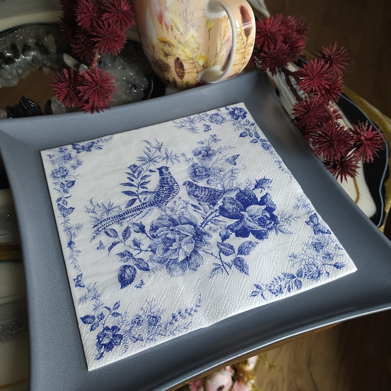 R939# 3 Pieces of Single Paper Napkins for Decoupage, Craft Tissue ...