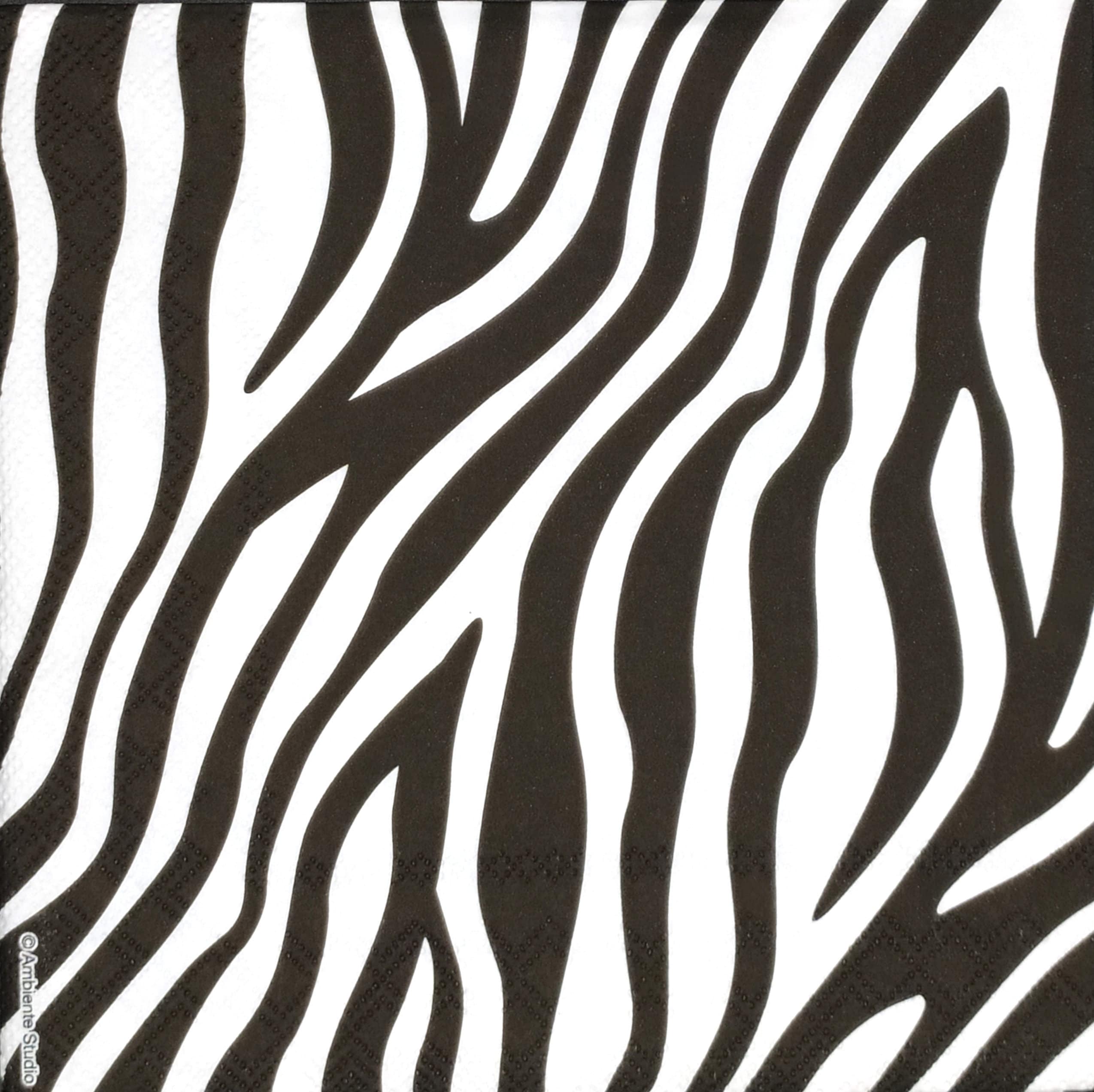 Zebra plate | Speiseteller