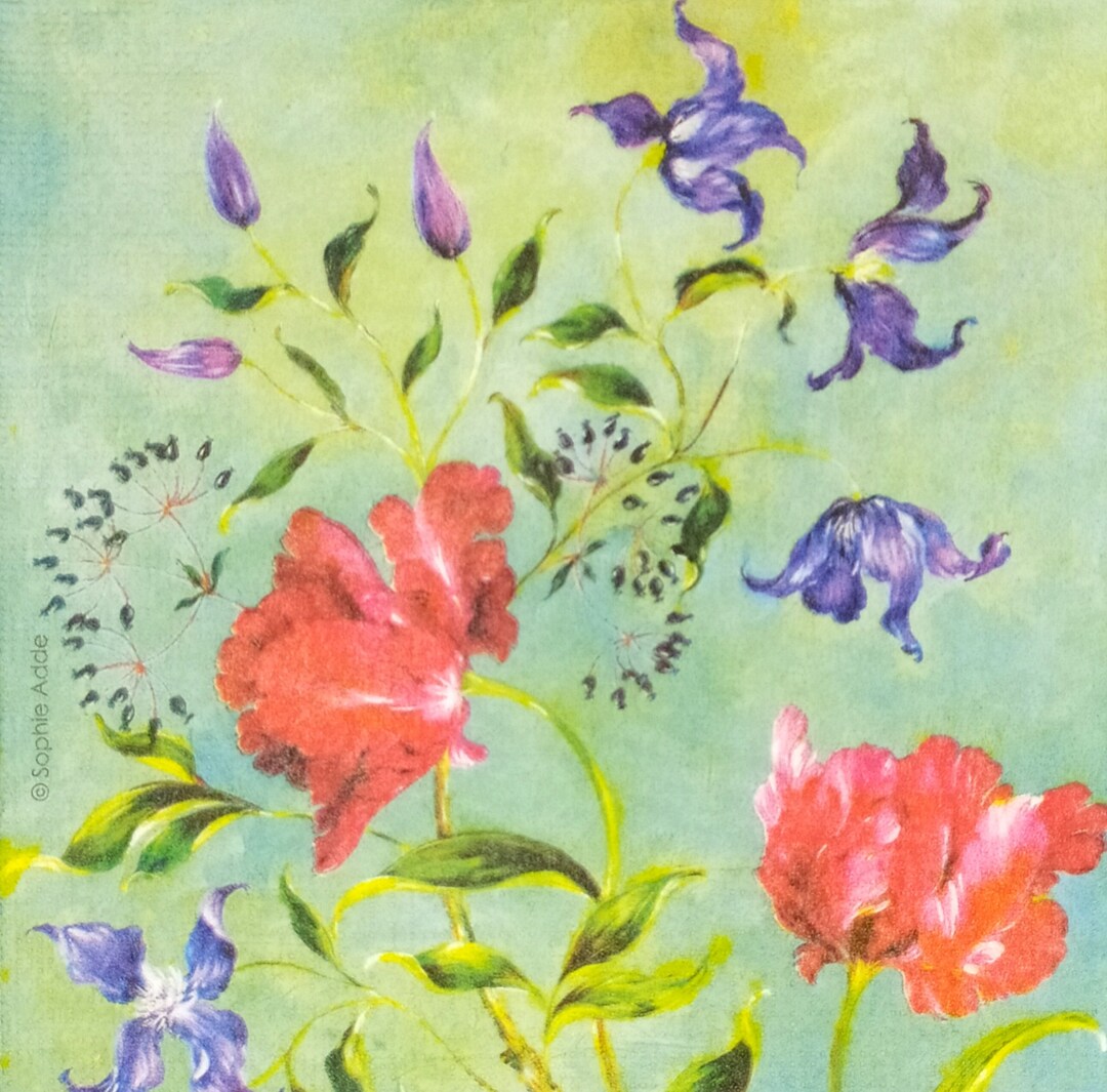 P502 3 Pieces of Single Paper Napkins for Decoupage Craft Etsy Singapore