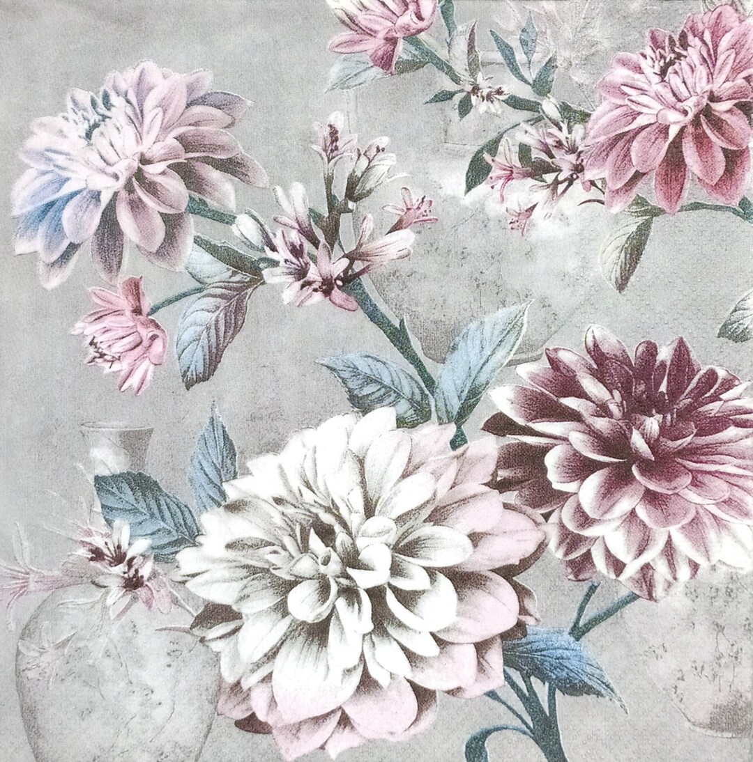 P575 3 Pieces of Single Paper Napkins for Decoupage Craft Etsy Singapore